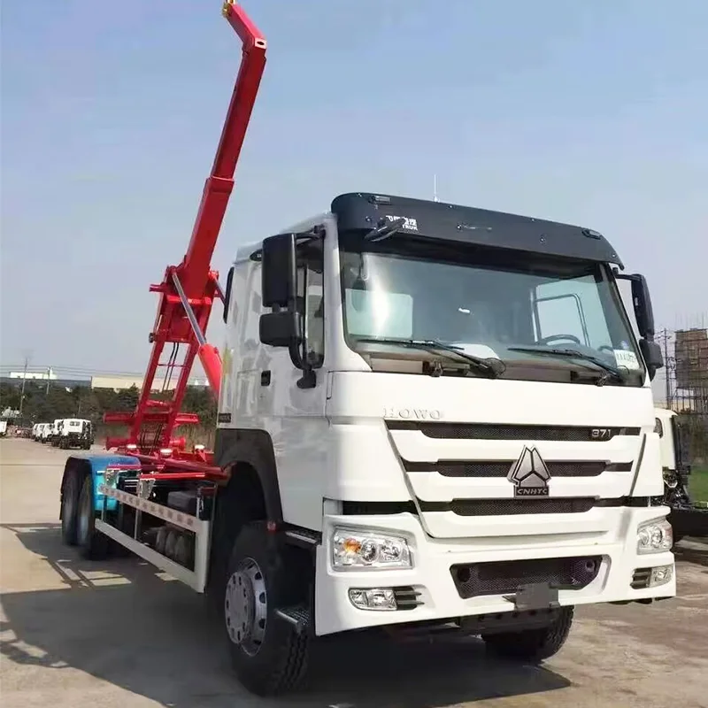 Sinotruck Howo Гидравлический Крюк подъемник Мусоровоз С