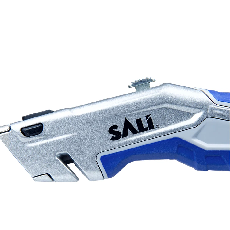 SALI quick blade replaced dual-purpose carton safety knife portable auto-retractable knives
