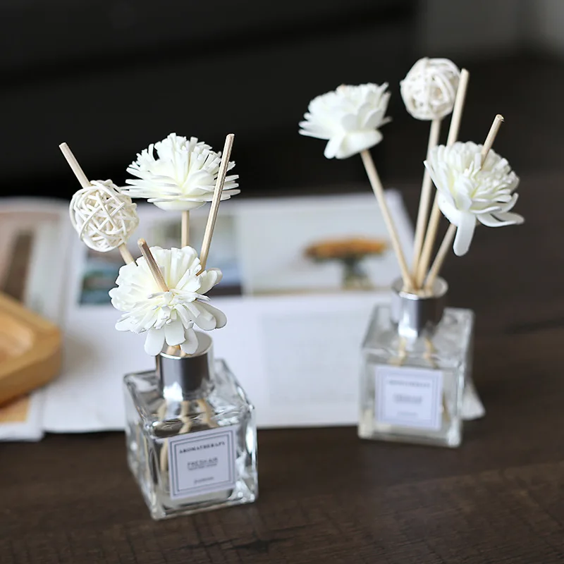 Smokeless aromatherapy office home bedroom dried flower set toilet aromatherapy supplement liquid aromatherapy wax