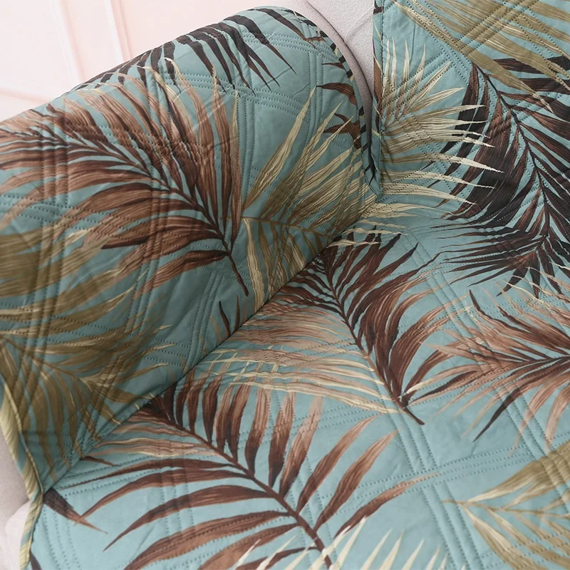 Wholesale custom sofa cover reversible quilted sofa protector easy fitted sofa slipcovers