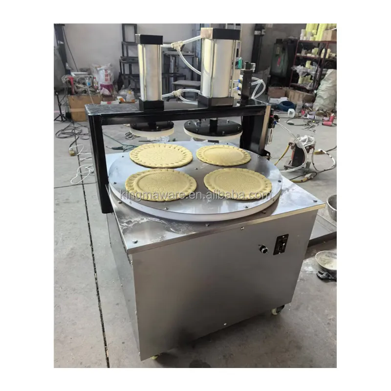 Grain Food nann bread arabic bread pita flat bread press making machine