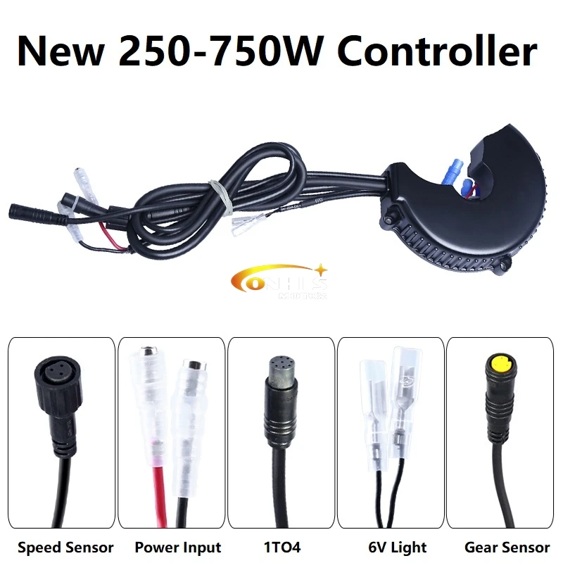 Bafang controller mid drive 36V 500W BBS02 25A electric bike mid drive motor controller for electric bicycle