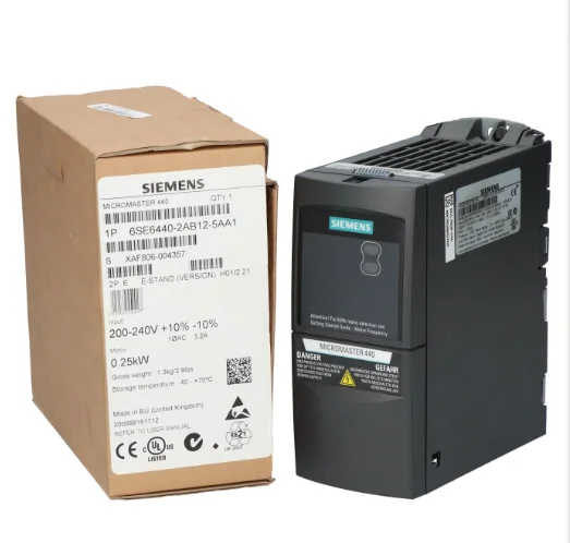 100% New original 6SE6420-2UD15-5AA1 Siemens MM420 frequency converter