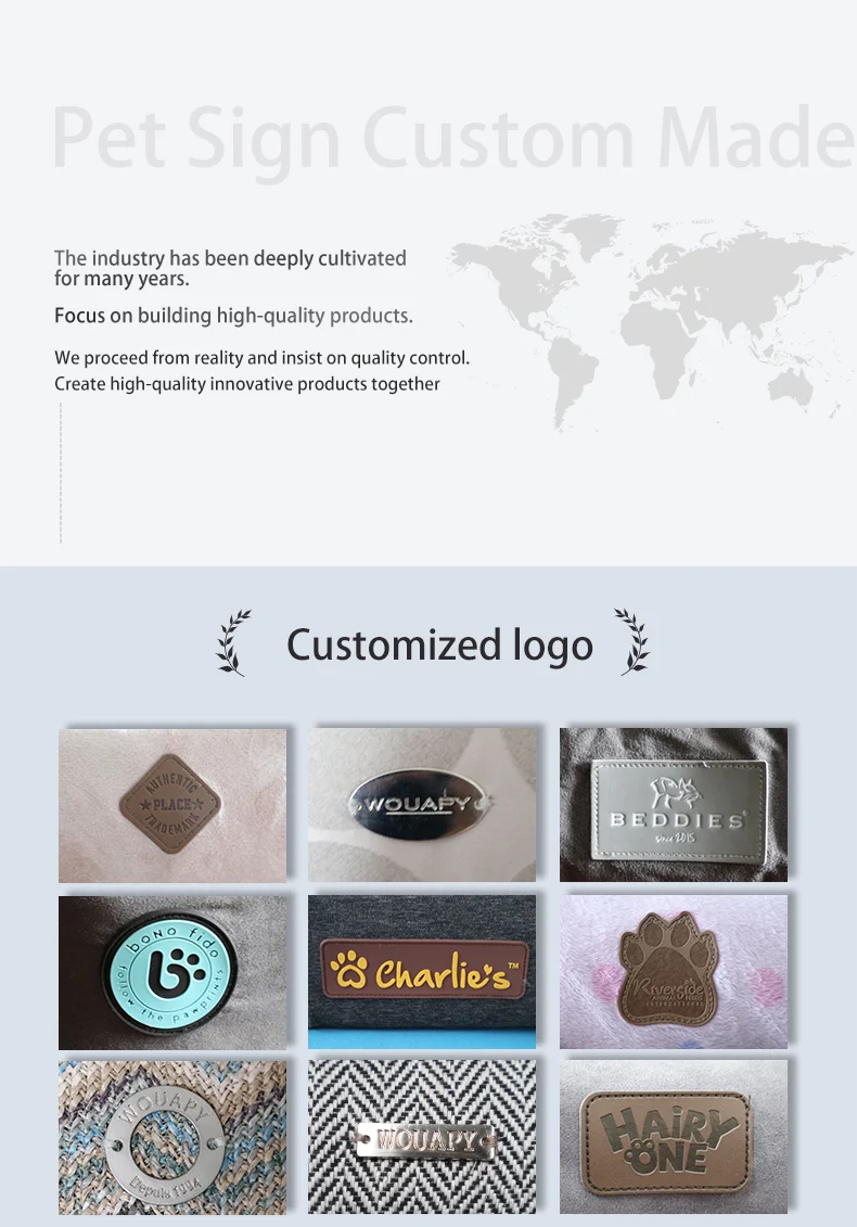 Luxury All Weather Dual Use Double Sided Plush Pet Beds & Accessories handmade Couch Fluffy Nest Large Rectangle Sofa Bed Dog