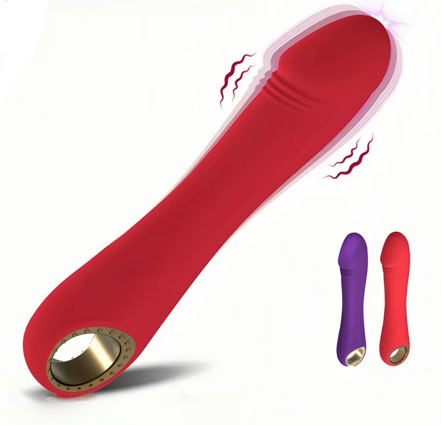Multi-functional Vibrator Realistic Design Simulated Silicone Dildo Vibrator for Women sex toy