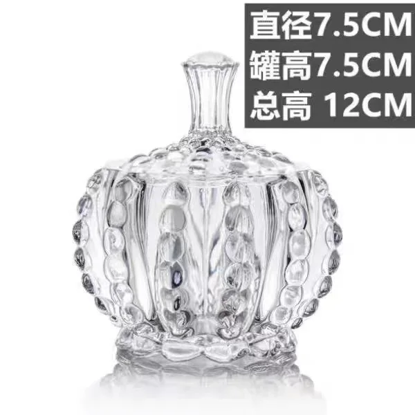 Elegant Vintage Best Selling Household Wedding Decoration Kitchen Home Glass Storage Candy Jars
