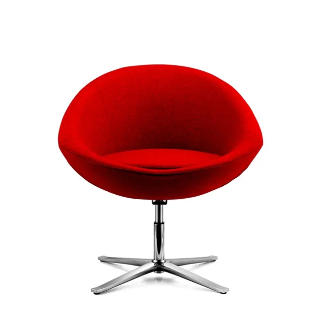 
Modern Polished Legs Soft Commercial Leisure Rotate Chair in Waiting Area 