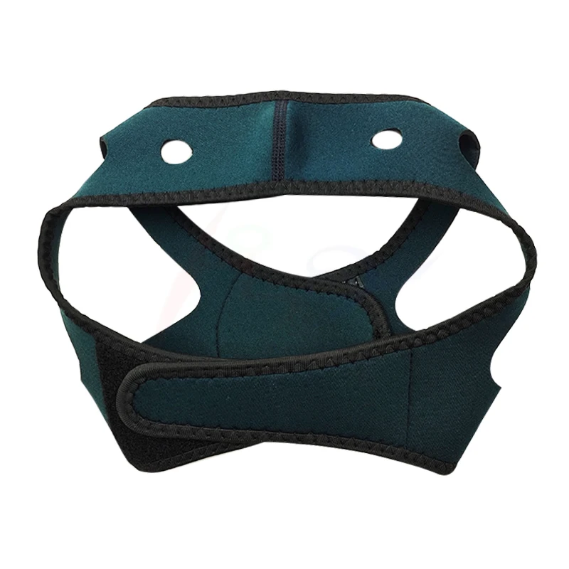 Neoprene Anti Snore Chin Strap Adjustable Chin Strap For Cpap Users Apnea Belt Jaw Support Safety