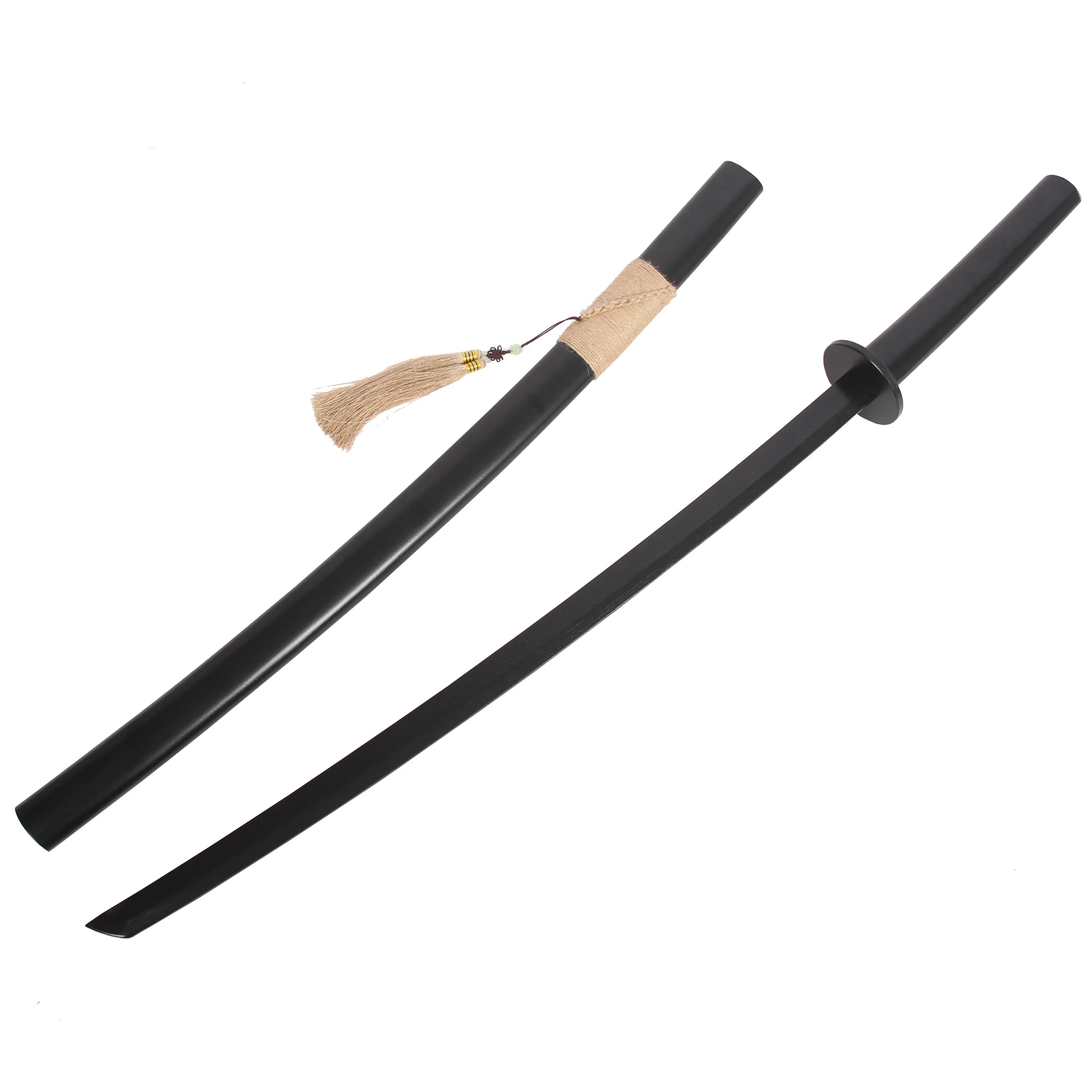 Ming Hu Japanese Iaido Wooden Sword Kendo Martial Arts Beat Training Katana Aikido Bamboo Sword