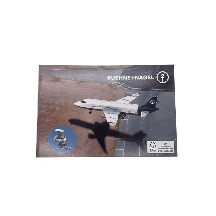 FSC Custom Printing Service Leaflet Art Paper Instruction Book Leaflet Manual Instruction Brochure