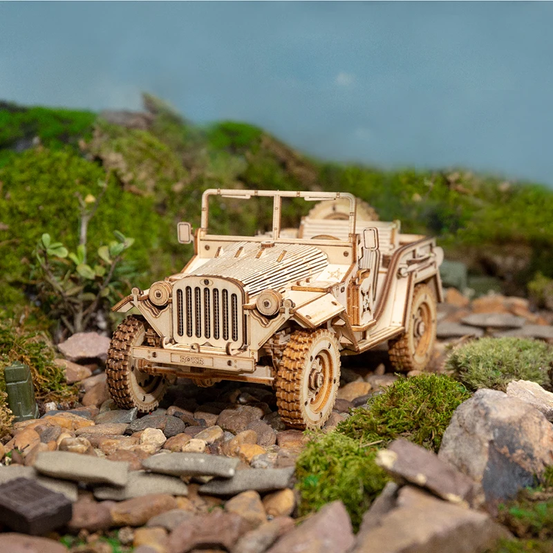 Заводские сборные игрушки подарок 3D деревянные автомобильные головоломки для