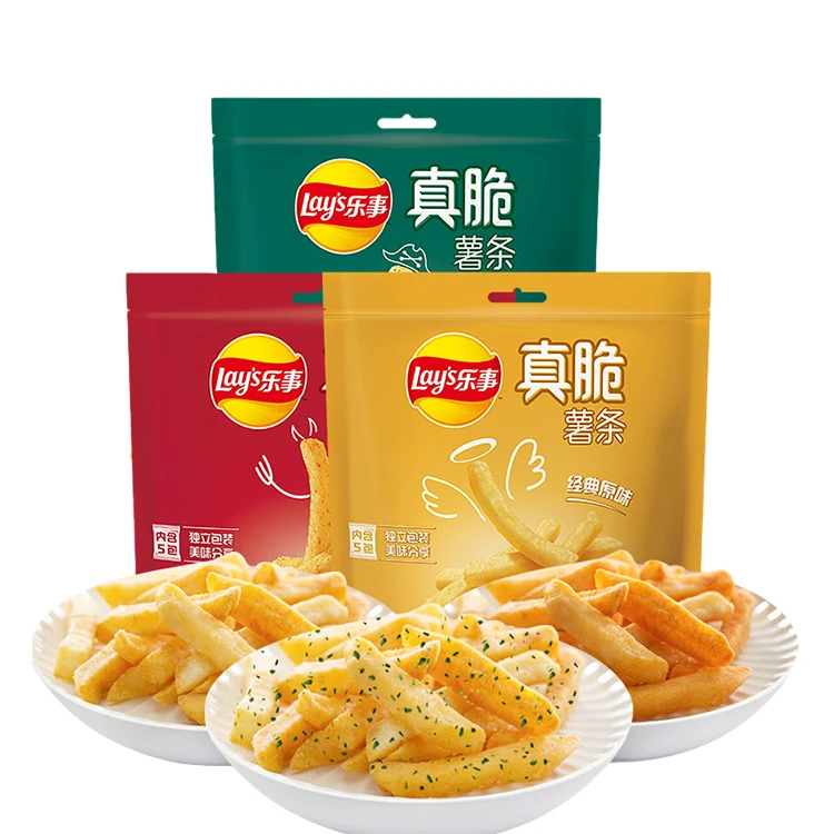 Lays crispy French fries Original tomato seaweed cheese butter potato chips