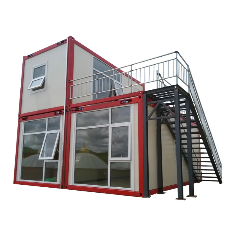 wholesale custom modern 20 40 foot insulated Shipping modular container livable home prefab studio shed houses restaurant shop