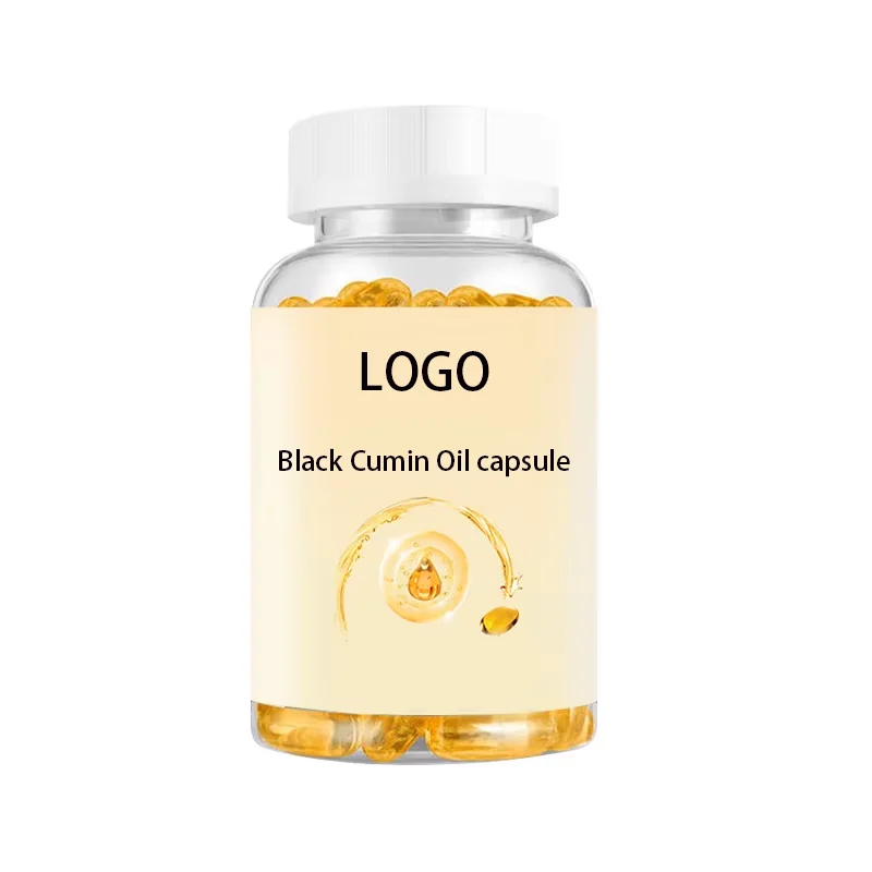 Black Cumin Oil Vegetable Softgels Supports Weight management Immune System Joints Hair Growth & Skin