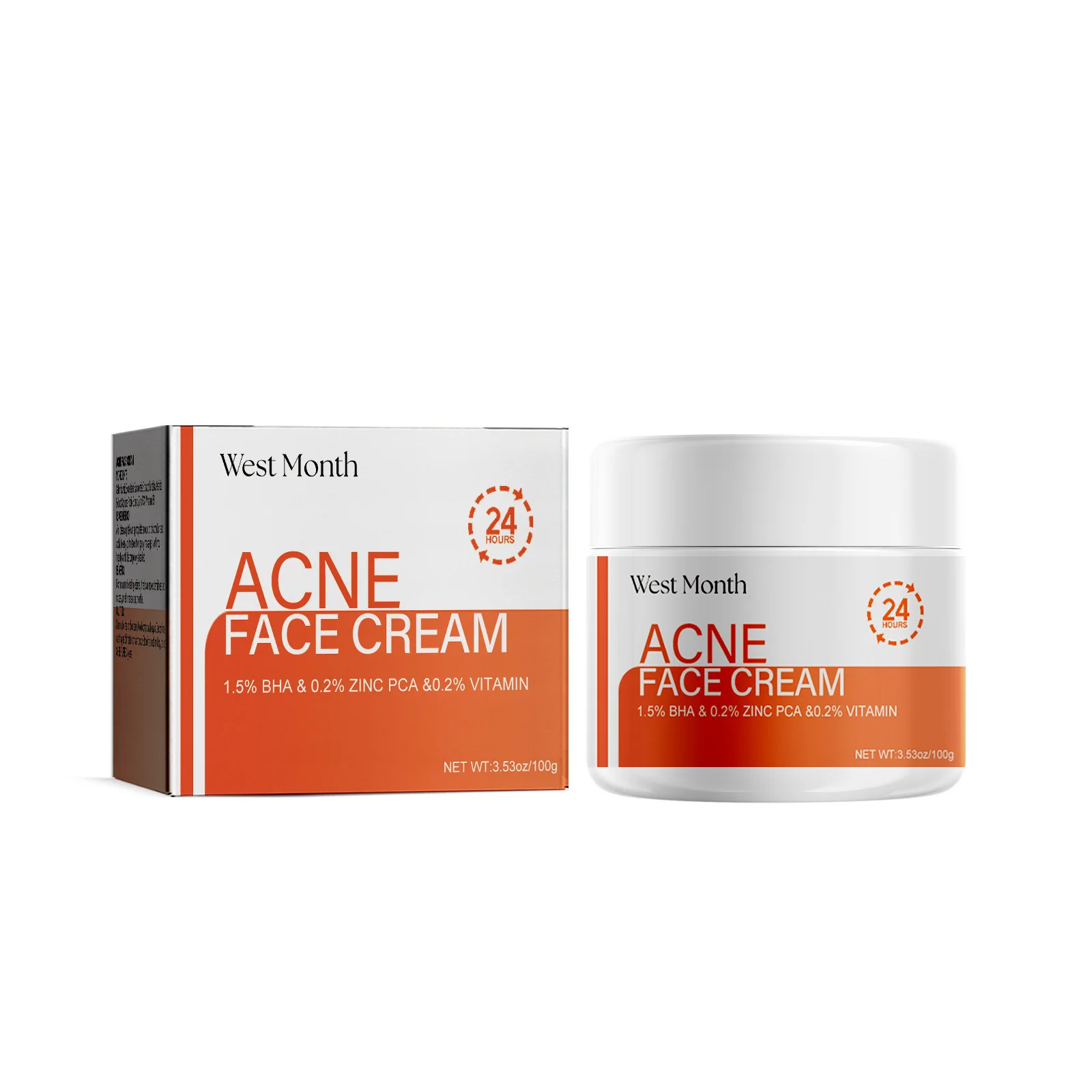 Hot Selling Acne Removal Cream Herbal Acne Spots Oil Control Acne Cream Spot Pimples Remove BHA Salicylic Acid Facial Cream