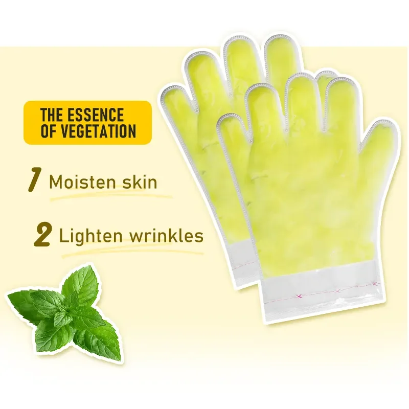 Private Label Paraffin Hand Mask Repairing Moisturizing Hands Nails Remove Dead Skin Recover Rough Cuticles