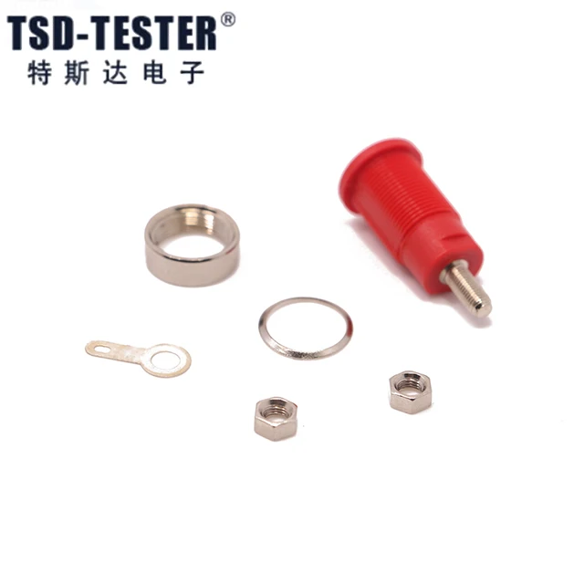 4mm Electrical rca Industry Binding Post Waterproof xlr Banana Power Panel Mount Jack  Connector Socket