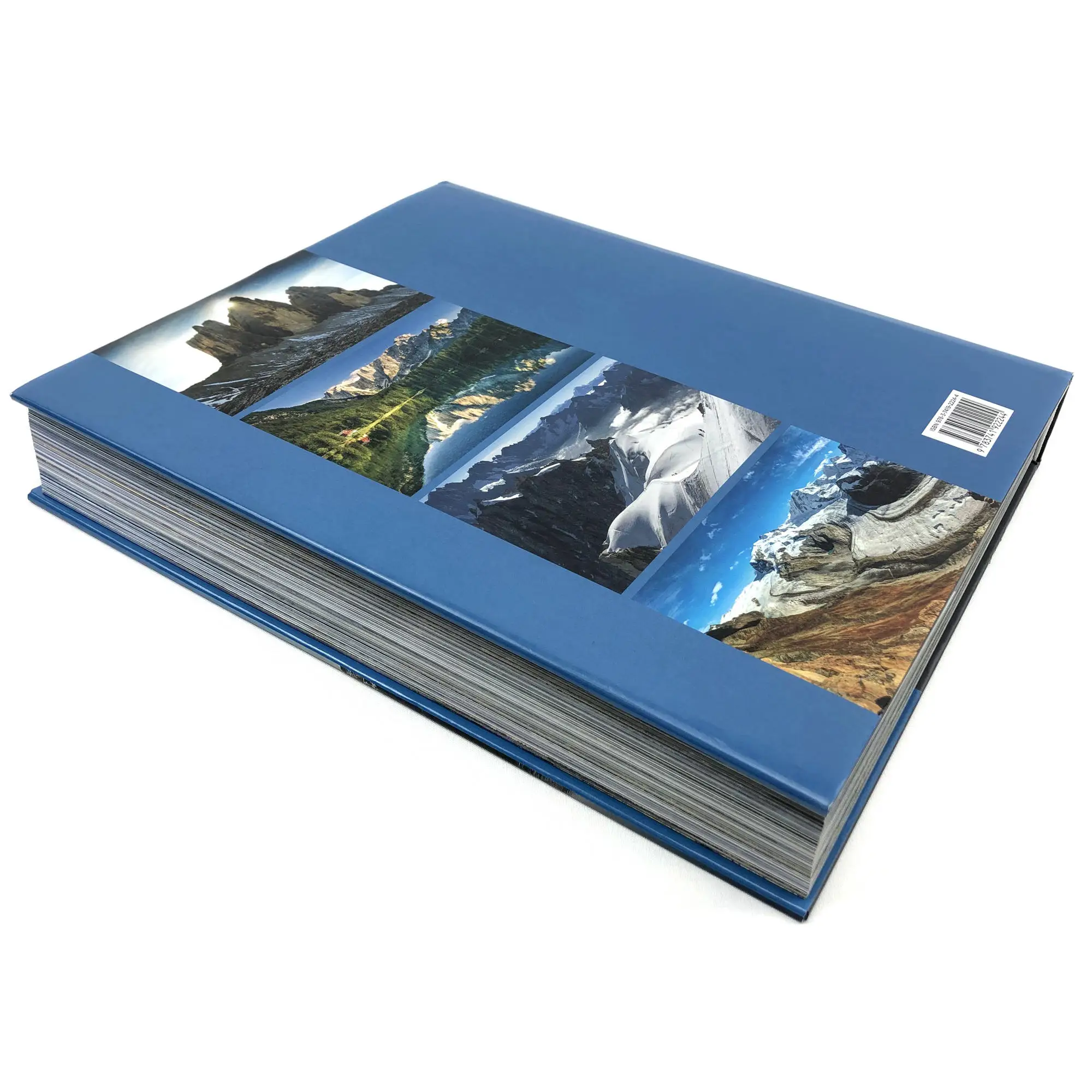 Custom own cloth luxury picture picture magazine book shelf decor coffee table photo album flexography Hardcover book printing