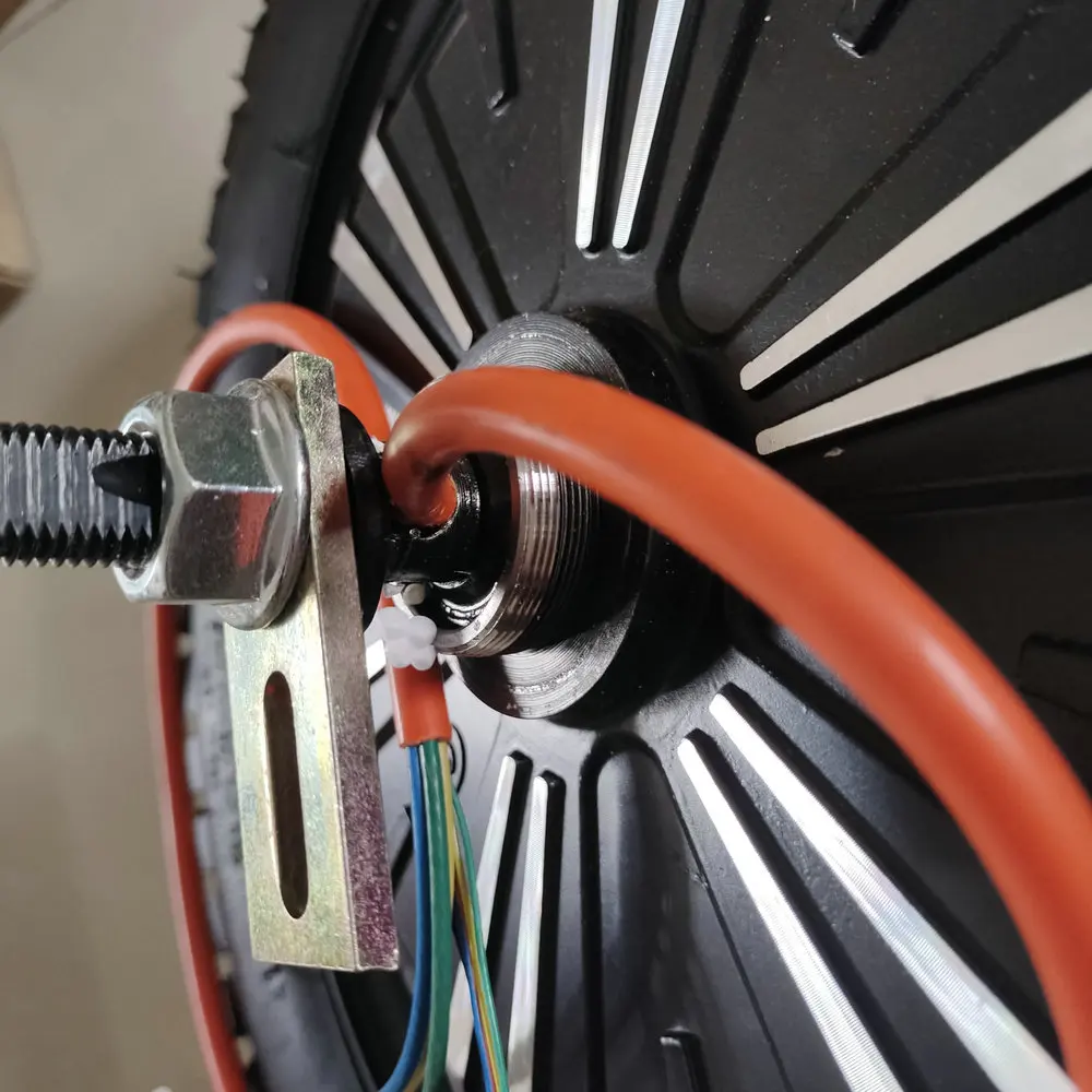 10 Inch New National Standard 14 Inch Left Drum Brake Motor High-Power Modified Silent 48v60v500w-1500w with tyre 14x2.5, 3.0-10