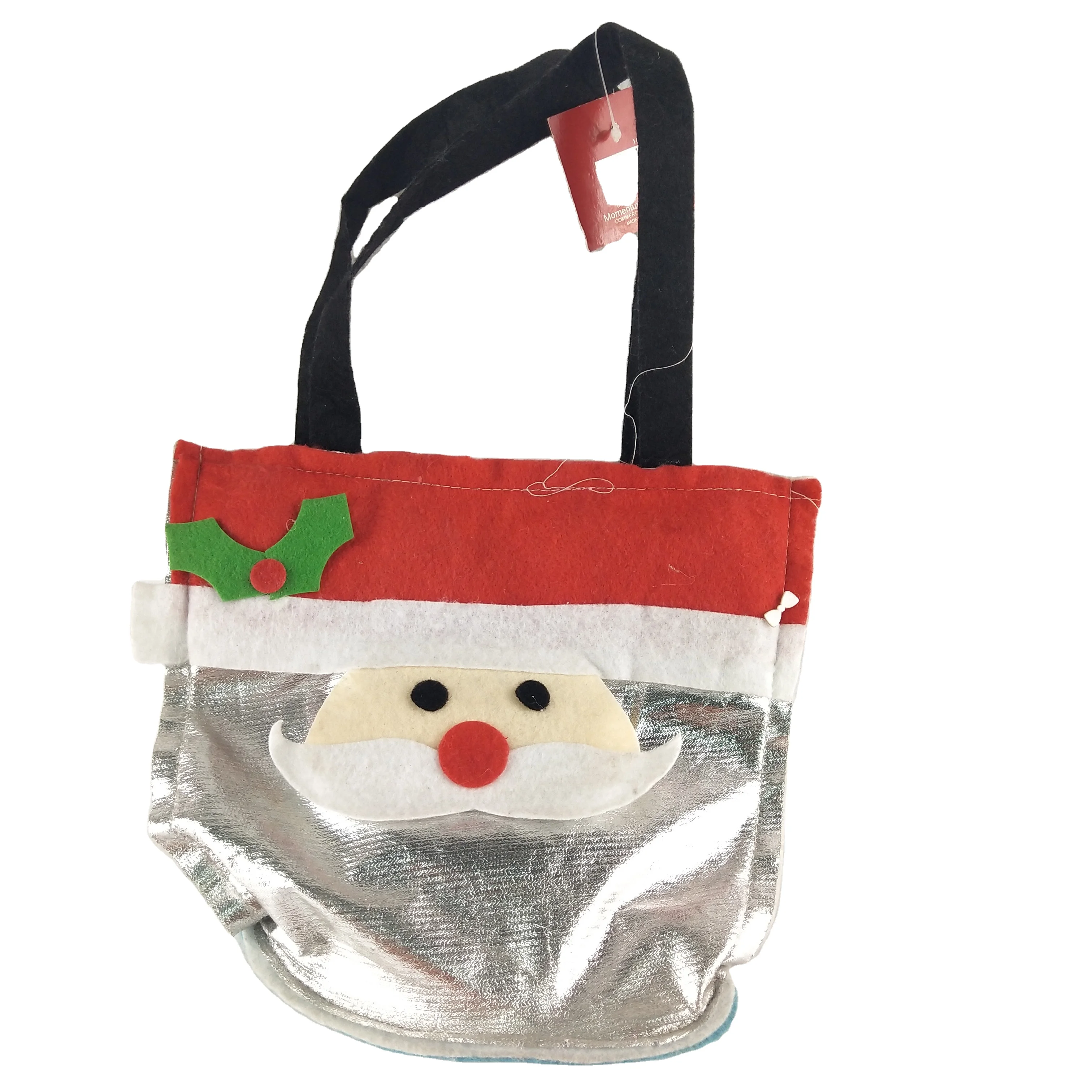 Christmas Felt Handmade  Treat Gift Bags    Christmas Crafting Santa claus sock bag   DIY Crafts   Christmas  Felt bag