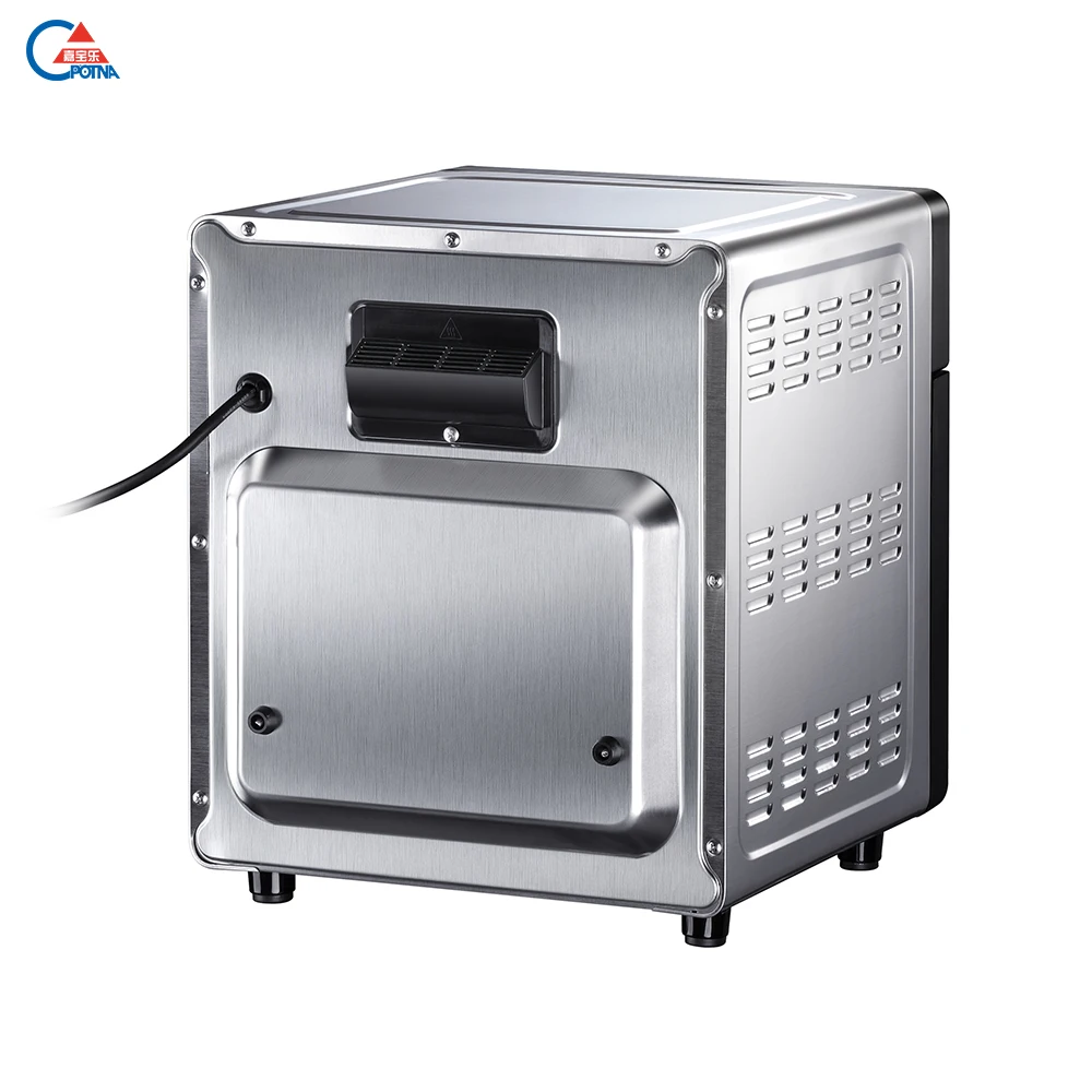 New Design 6 Liter Digital Air Fryer Square Household Multi-Function Steamer and Toaster Oven No Oil Deep Fryer Grill Oven