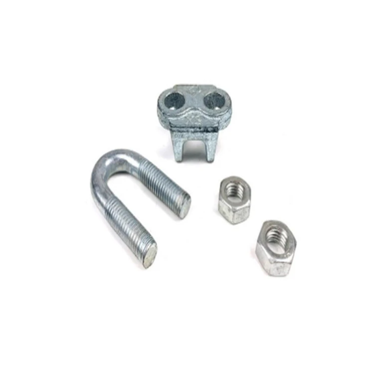 Wholesale 3mm - 26mm Rigging Hardware Galvanized Stainless Steel Din 741 Wire Rope Clip Cable Clamp