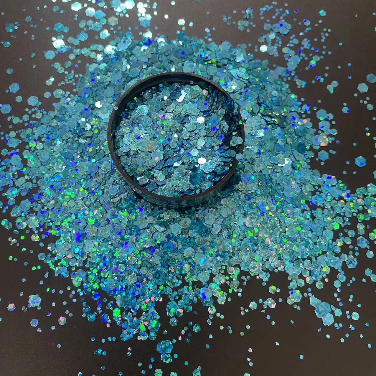 Phone Case Plastic Cup Glitter Powder Epoxy Floor Bulk Mix Holographic Glitter