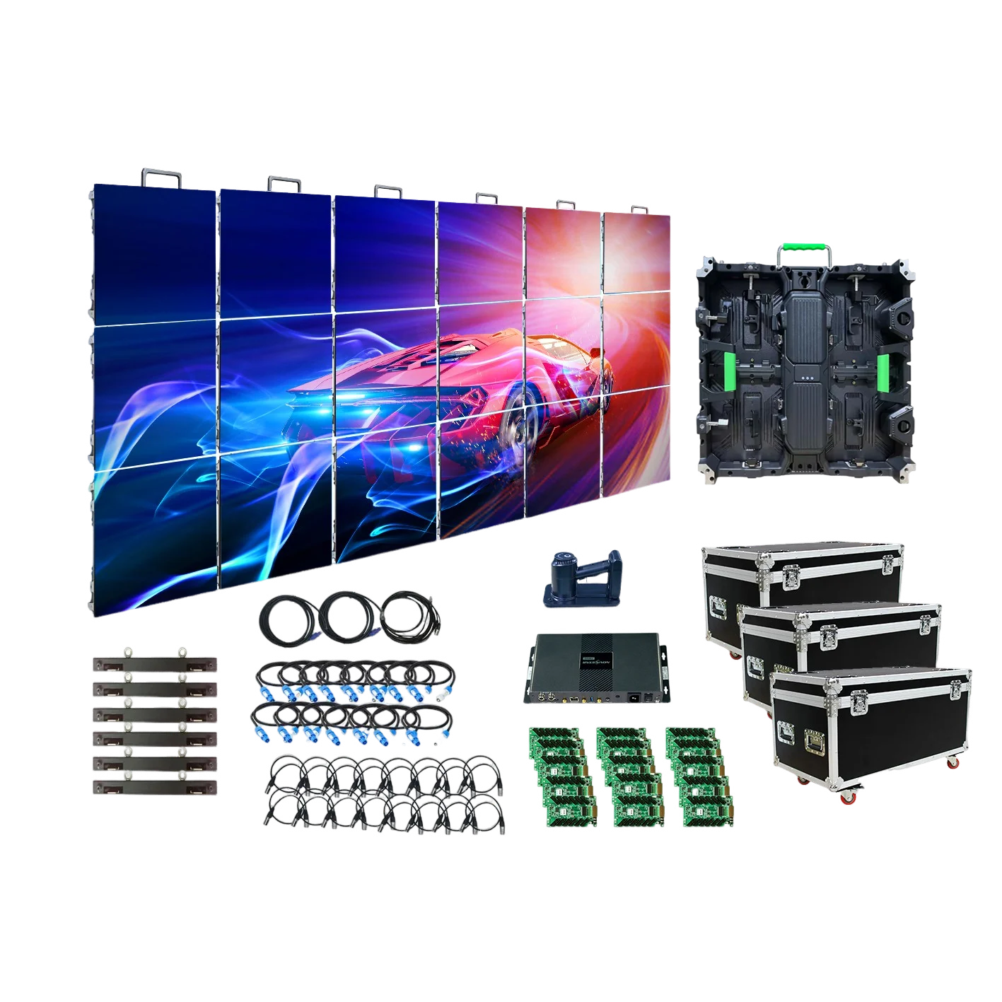 Led Screen Outdoor Display Price Best 3.91mm 500mm X Wall Panel Rental Audio Visual Church Staging Events
