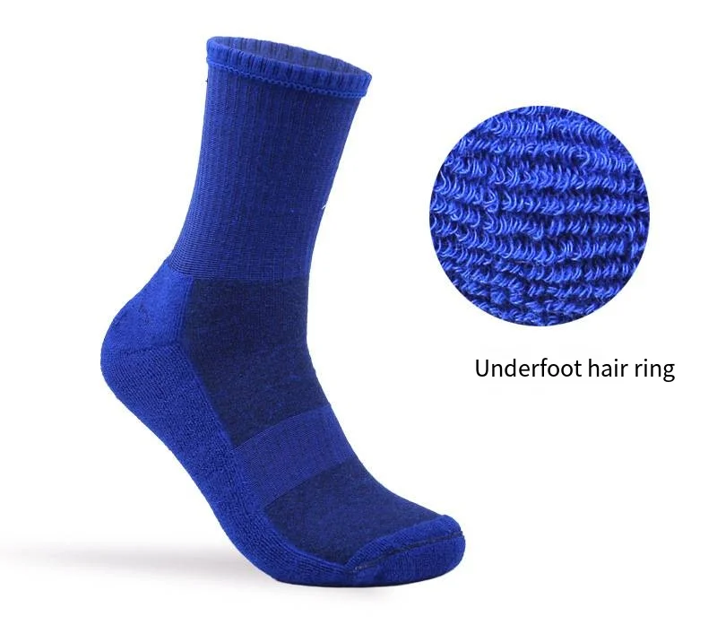 Wholesale Classic Running Socks Cool Max Crew Custom Branded Men Cotton Sport Socks