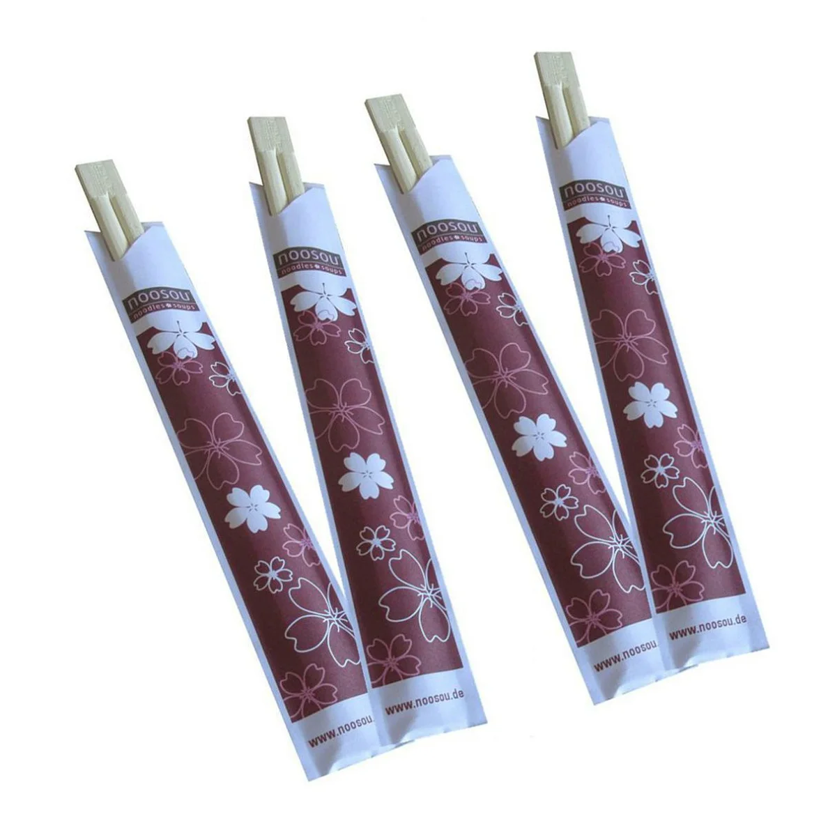 Tensoge Disposable Bamboo chopsticks with full paper wrapped