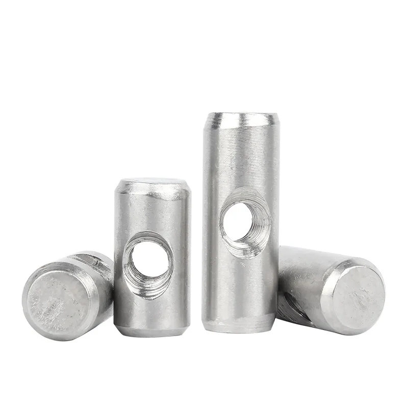 M4 M5 M8 M10 Stainless Steel Fasteners Cross Hole Barrel Bolts Hammer Nut For Furniture