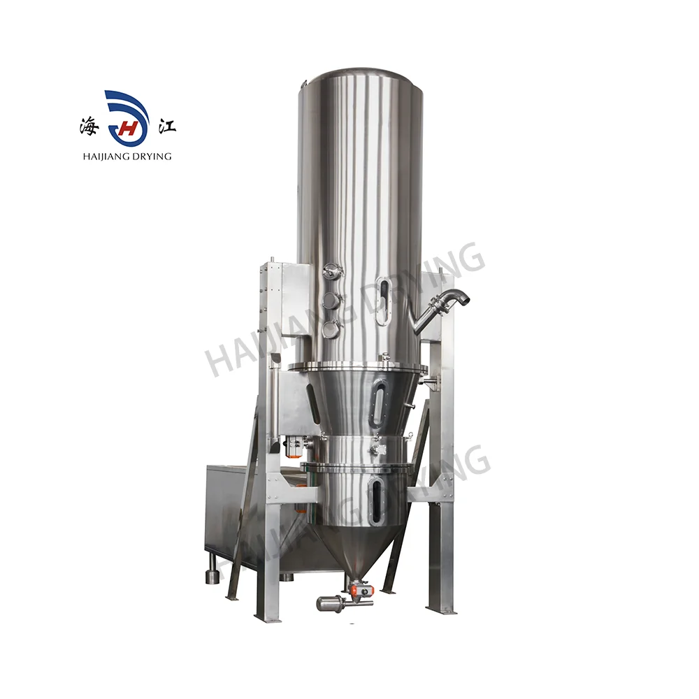 Low Price FG series vertical fluid bed granulating processor for Pharmaceutical/ Food/chemical industry