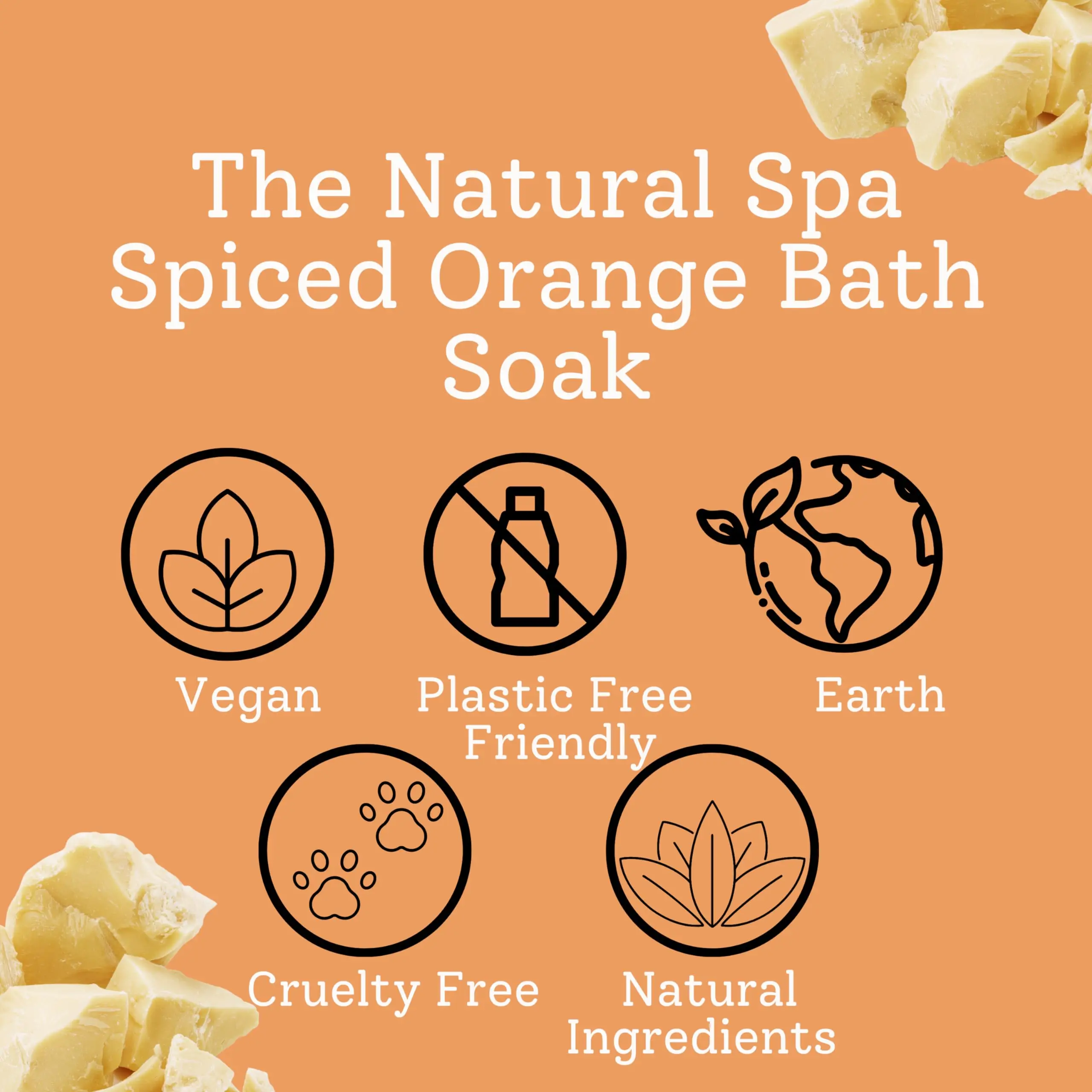 Natural Orange Soothing Relaxing Free Packaging Essential Oils Epsom Salts For Your Muscles And Skin