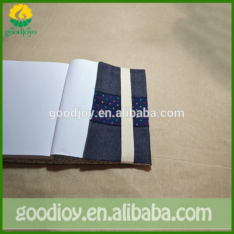 Customized Attractive Colorful Stretchable Fabric Book Cover And Color Canvas Fabric Book Cover