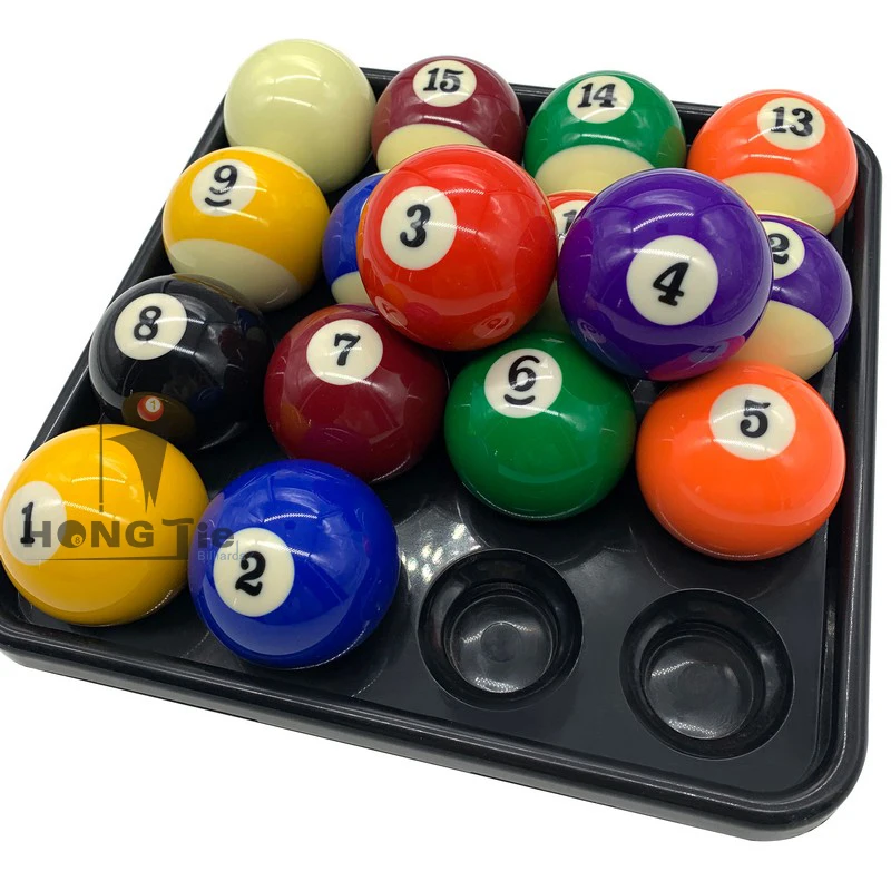 Hongjie Billiards factory supply Plastic 16 ball tray pool snooker billiard accessories