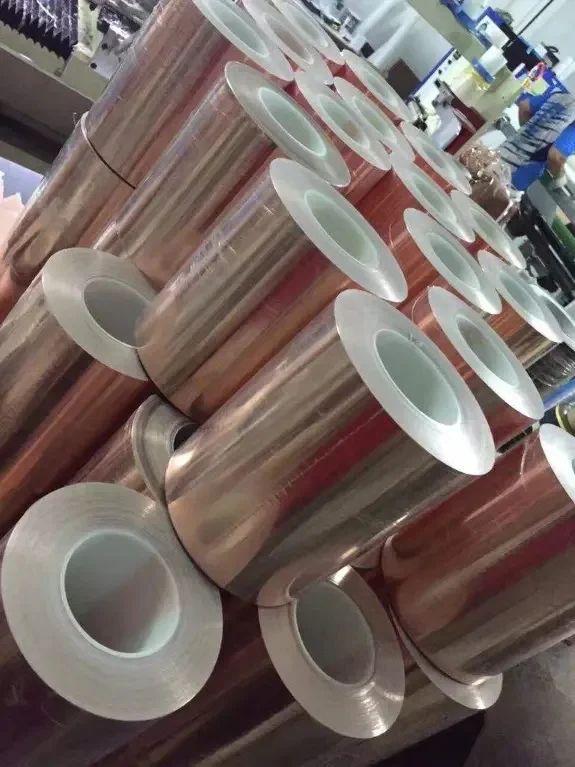 Copper Foil 0.1mm for Battery Copper Strip Coil Manufacturer Copper Coil / Copper Strip / Copper Tape