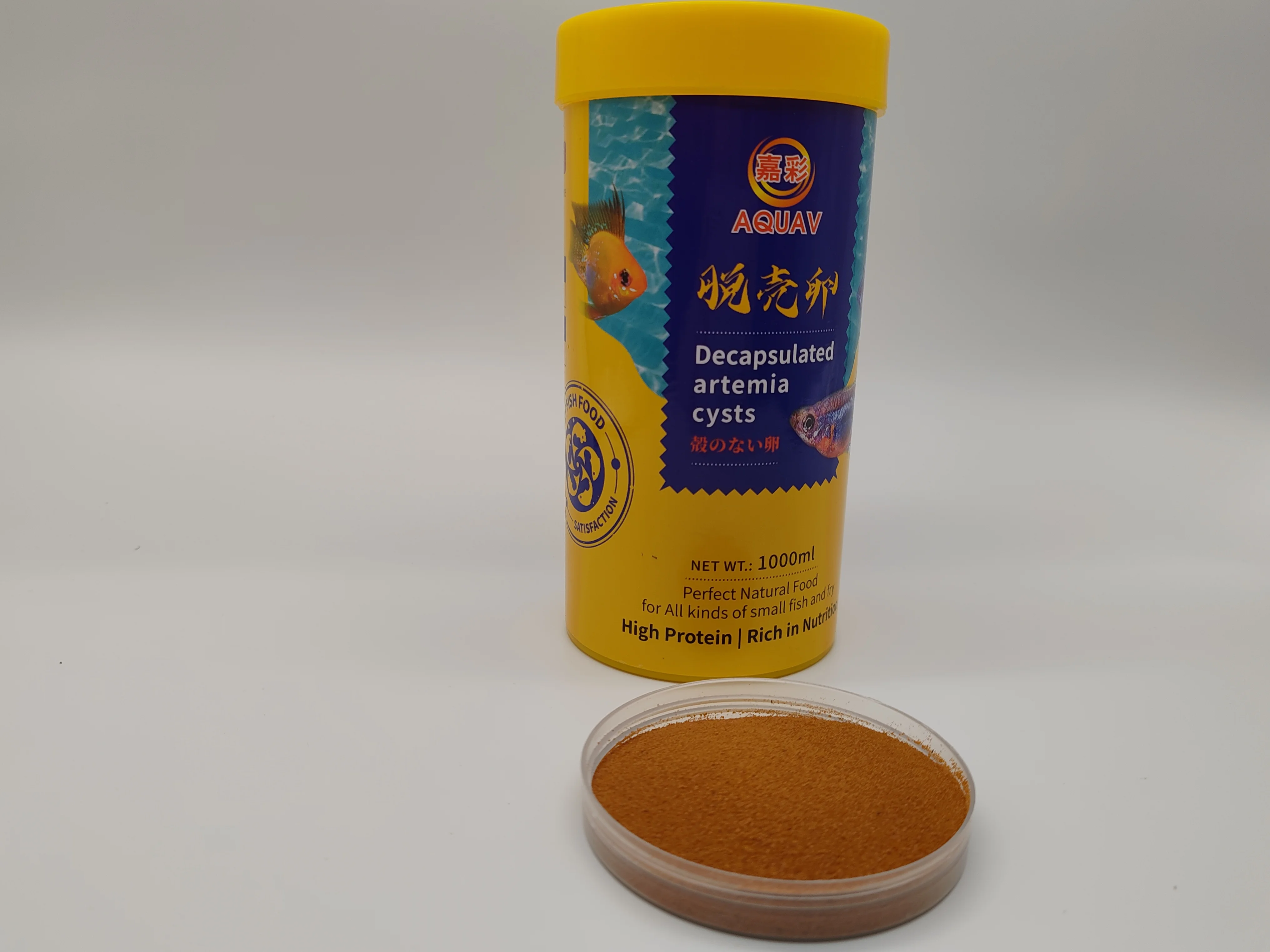 Support customized high-nutrition and high-protein decapsulated artemia cysts to promote the rapid growth of fish