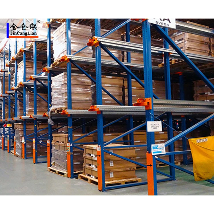 Heavy Duty Robot Pallet Radio Shuttle Racking Shelves Warehouse Shelving Racks For Sale