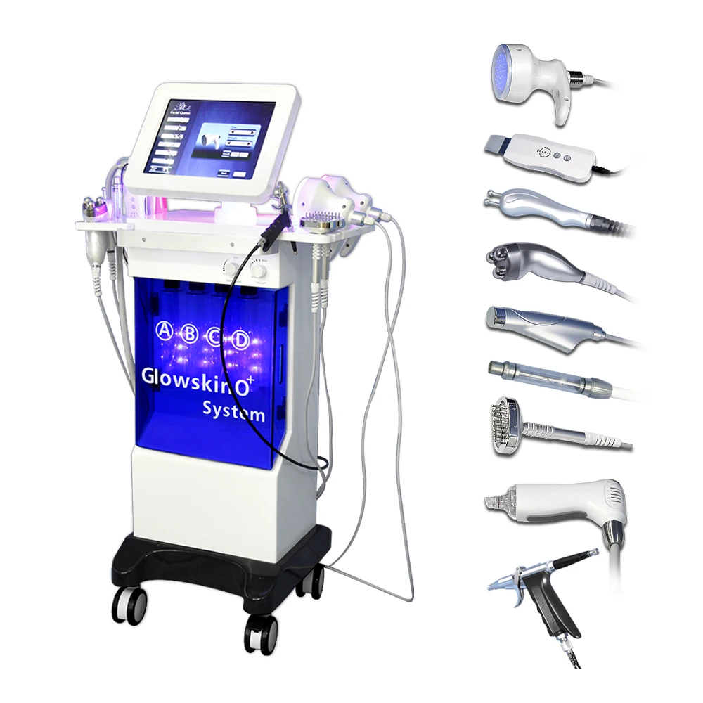 
hydra skin care facial beauty equipment/hydra dermabrasion facial machine/ultrasonic skin scrubber peel spa equipment 
