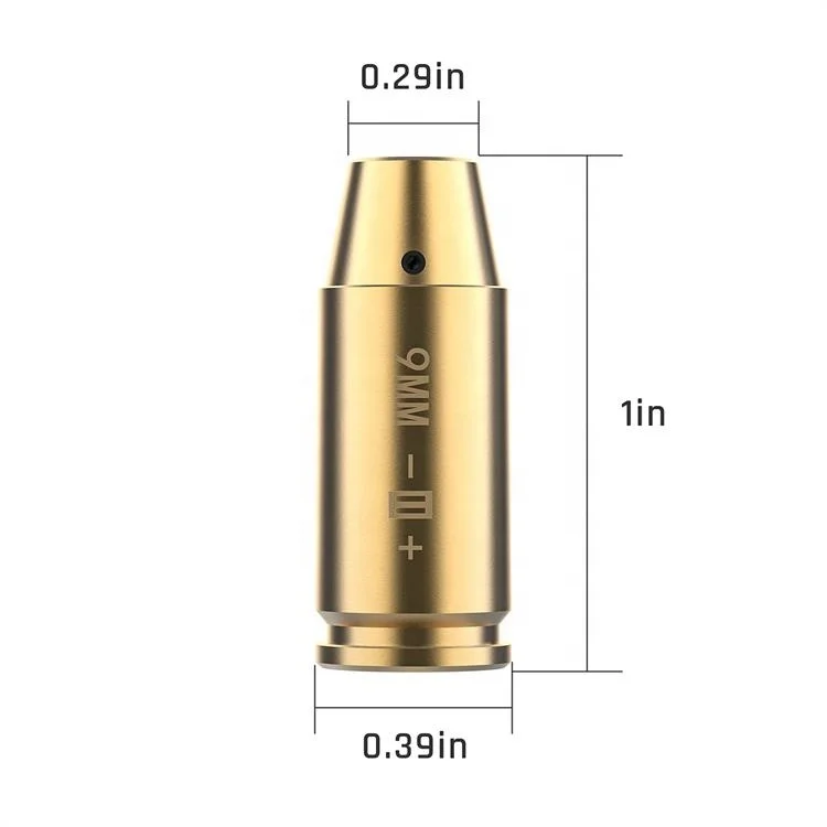 High precision Laser Module CAL 223/243/308/ 9mm /7.62/ REM Red Calibrator Training Locator
