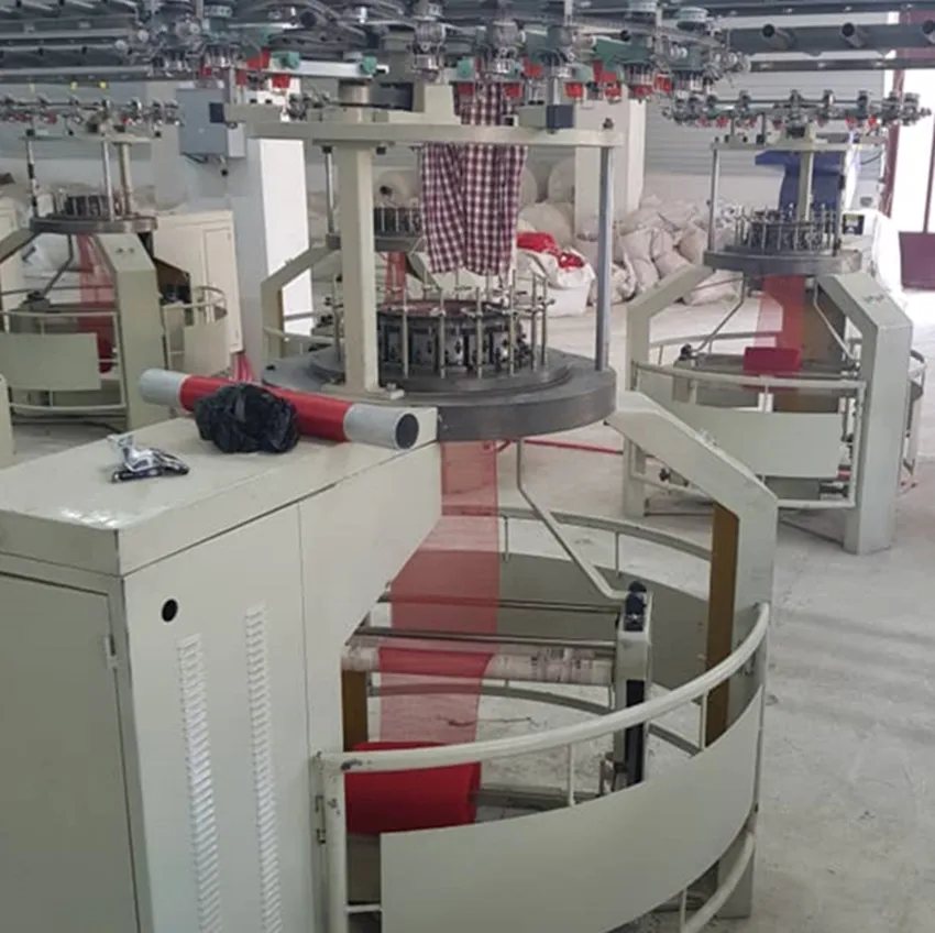 HDPE Monofilament vegetables bag knitting machine/ circular knitting loom
