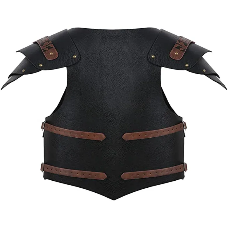 Leather Armor Armor Medieval Viking Style Halloween Cosplay Larp Costume