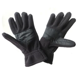 Зимние теплые флисовые Нескользящие уличные теплые перчатки