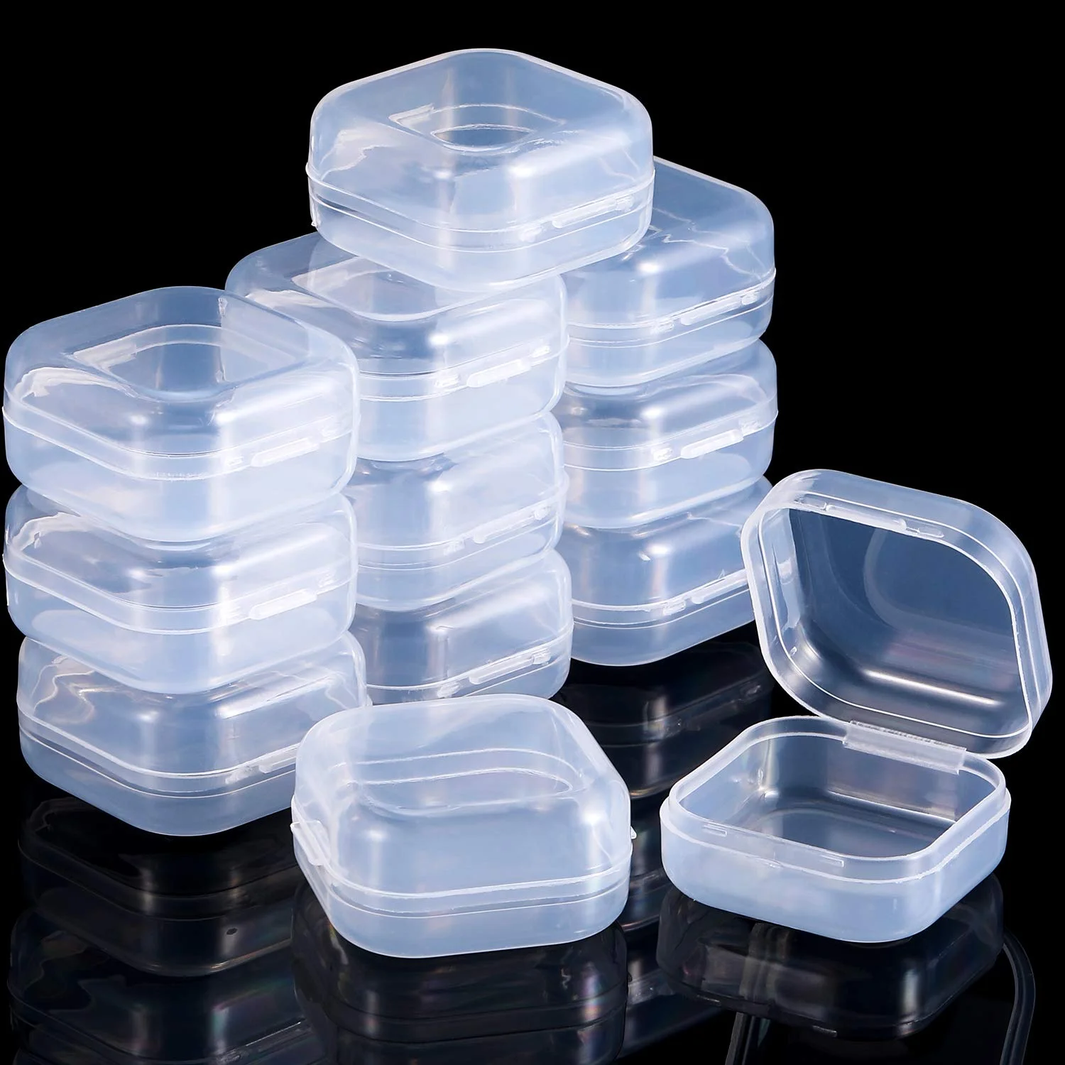Plastic Mini Packaging Box Transparent For Storing small products