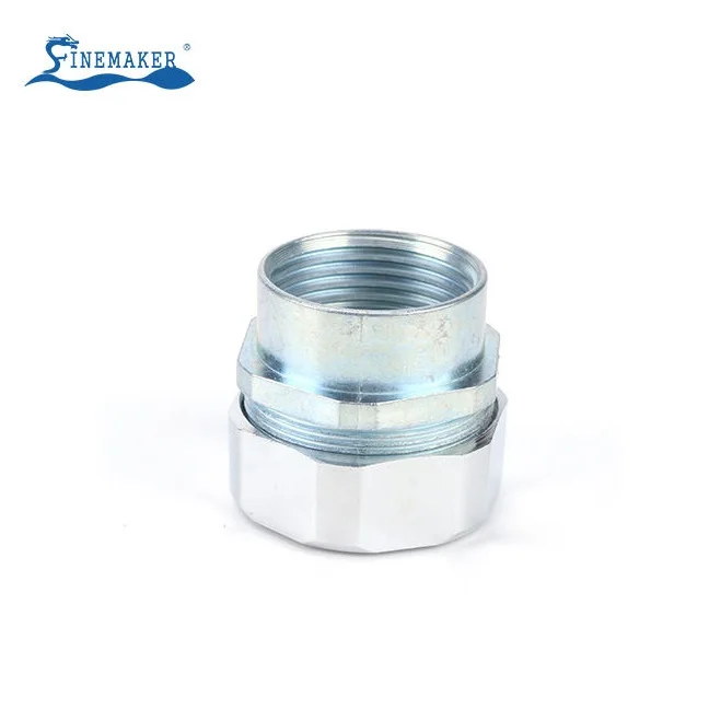Zinc Alloy Liquid Tight Waterproof Stainless Galvanized Steel DPN Flexible Conduit Connector
