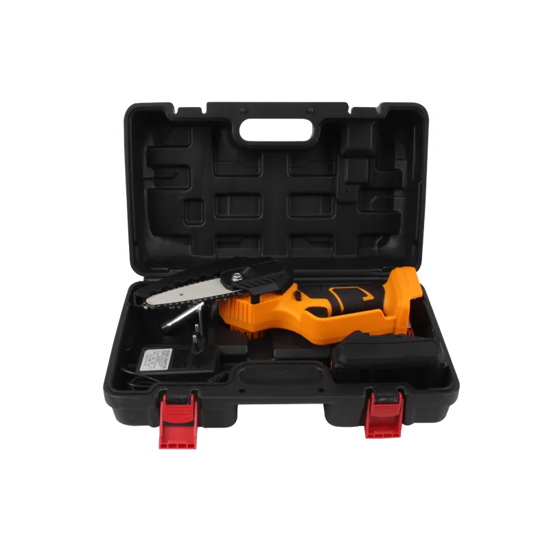 Whole sale construction tools Handheld mini Cordless electric chain saw with lithium battery for bamboo branches wood CS-1803