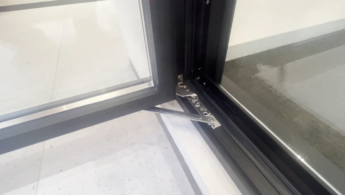 SIIGUL 78 American style Narrow frame aluminum impact windows double tempered glass thermal break insulation casement window