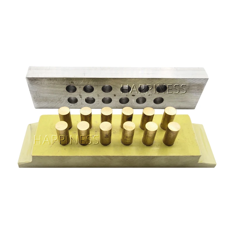 Fireworks tools Firecracker Making Star Plate 12mm 12 Holes Aluminum Plate With Brass Pine
