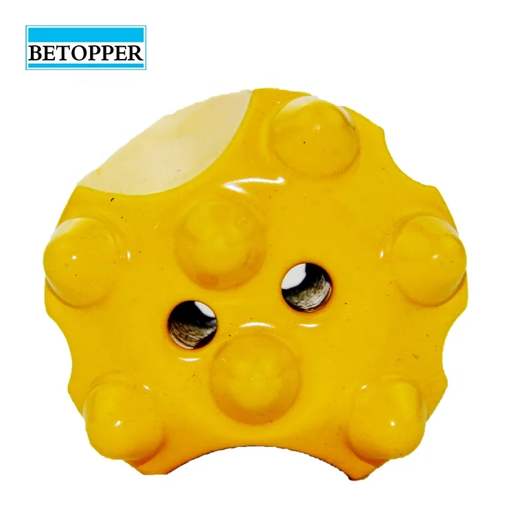 China supplier 32mm 34mm rock drilling tools H22 7 degree 7 button 8 button tapered drill bit for mining