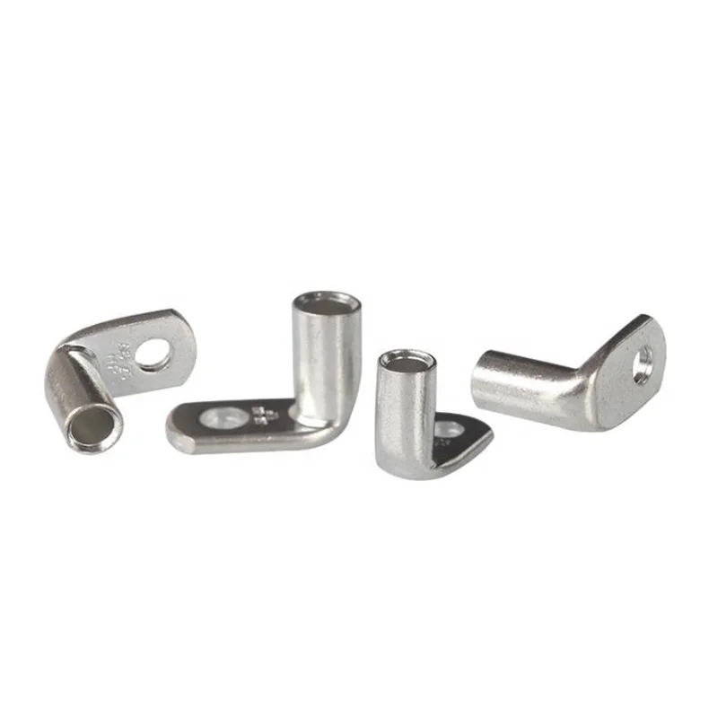 90 Degree Terminal/ 90 Degree Cable Lugs /90 Degree Angle Battery End Terminal Tinned Copper Cable Lugs